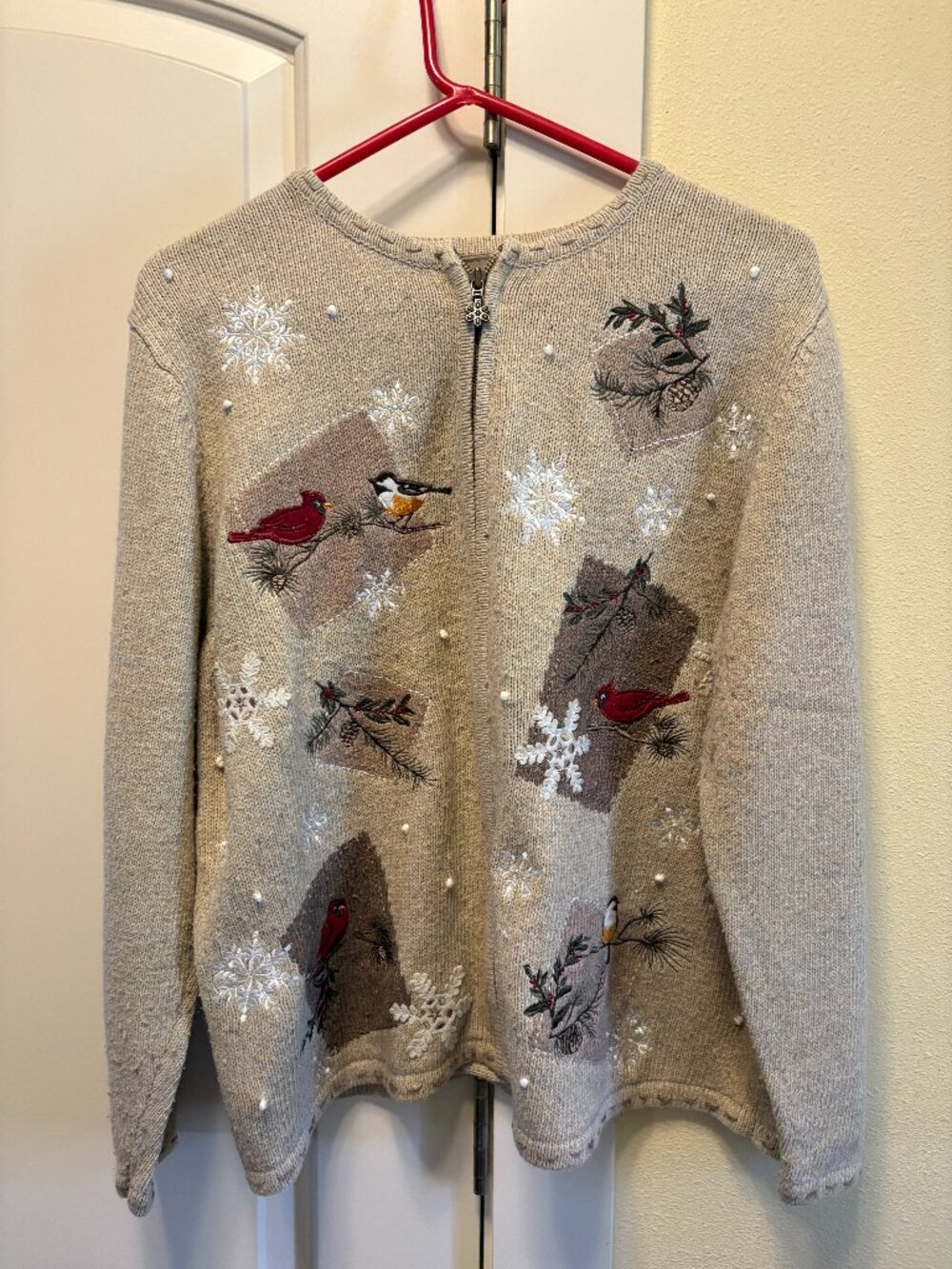 Croft & Barrow Holiday Sweater - Size XL